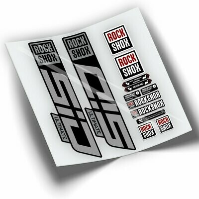 PEGATINAS HORQUILLA ROCKSHOX SID ULTIMATE 2021 BICOLOR WP341