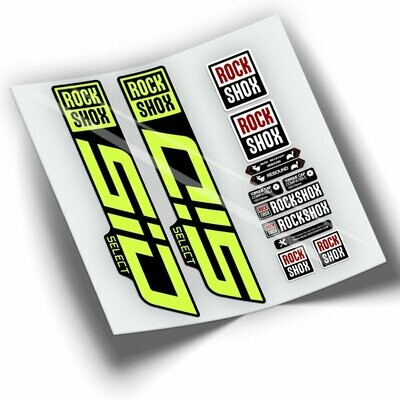 PEGATINAS HORQUILLA ROCKSHOX SID SELECT 2021 WP344