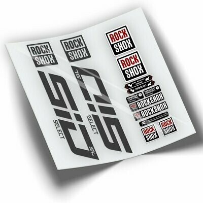 PEGATINAS HORQUILLA ROCKSHOX SID SELECT SL 2021 WP347