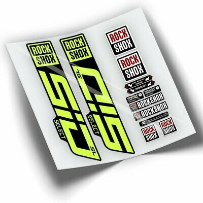 PEGATINAS HORQUILLA ROCKSHOX SID SELECT SL 2021 WP348