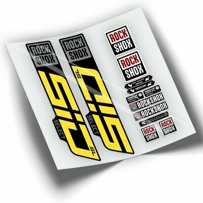 PEGATINAS HORQUILLA ROCKSHOX SID SELECT SL 2021 WP349