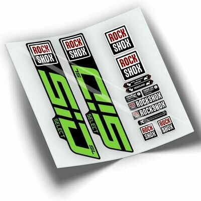 PEGATINAS HORQUILLA ROCKSHOX SID SELECT SL 2021 WP350