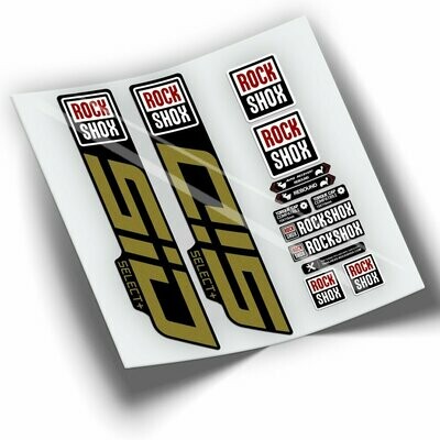 PEGATINAS HORQUILLA ROCKSHOX SID SELECT PLUS 2021 WP354