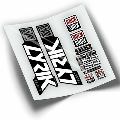 PEGATINAS HORQUILLA ROCKSHOX LYRIK SELECT 2021 WP369