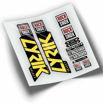 PEGATINAS HORQUILLA ROCKSHOX LYRIK SELECT 2021 WP370