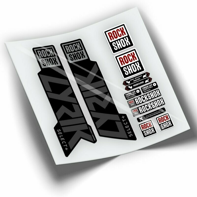PEGATINAS HORQUILLA ROCKSHOX LYRIK SELECT PLUS 2021 WP374