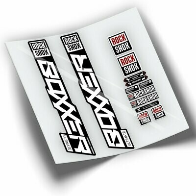 PEGATINAS HORQUILLA ROCKSHOX BOXXER ULTIMATE 2021 WP376 PEGATINAS HORQUILLA ROCKSHOX BOXXER ULTIMATE 2021 WP376