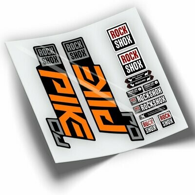 PEGATINAS HORQUILLA ROCKSHOX PIKE DJ 2021 BICOLOR WP385