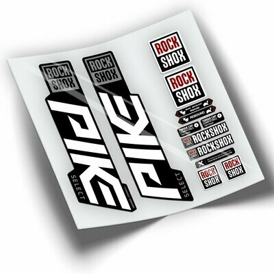 PEGATINAS HORQUILLA ROCKSHOX PIKE SELECT 2021-2023 BICOLOR WP389