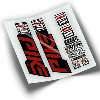 PEGATINAS HORQUILLA ROCKSHOX PIKE SELECT PLUS 2021 WP394