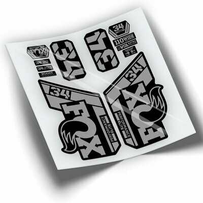 PEGATINAS HORQUILLA FOX 34 PERFORMANCE ELITE 2021-2023 COLORES WP419