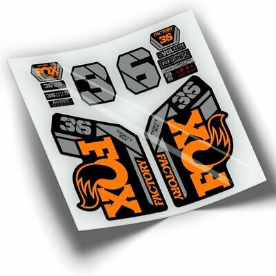 PEGATINAS HORQUILLA FOX 36 FACTORY 2021-2023 BICOLOR WP424