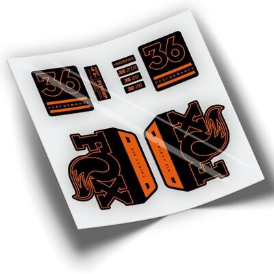 PEGATINAS FOX 36 PERFORMANCE SERIE WP260