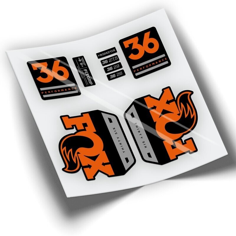 PEGATINAS FOX 36 PERFORMANCE SERIE WP259