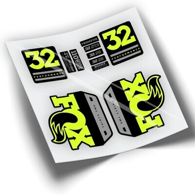 PEGATINAS FOX 32 PERFORMANCE SERIE WP251