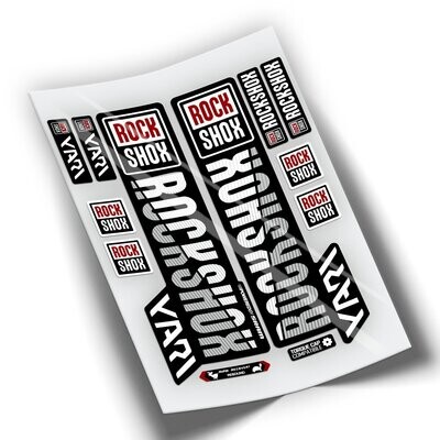 PEGATINAS HORQUILLA ROCKSHOX YARI WP248 PEGATINAS HORQUILLA ROCKSHOX YARI WP248