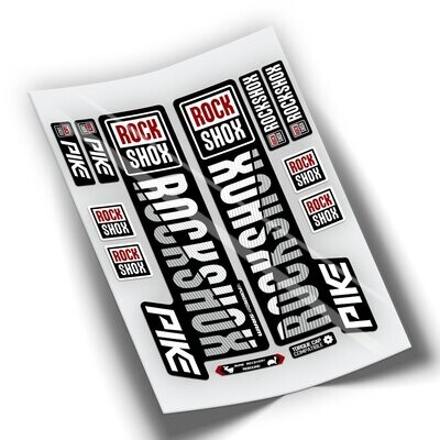 PEGATINAS HORQUILLA ROCKSHOX PIKE WP246 PEGATINAS HORQUILLA ROCKSHOX PIKE WP246