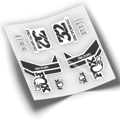 PEGATINAS FOX 32 FACTORY SC SERIES WP239