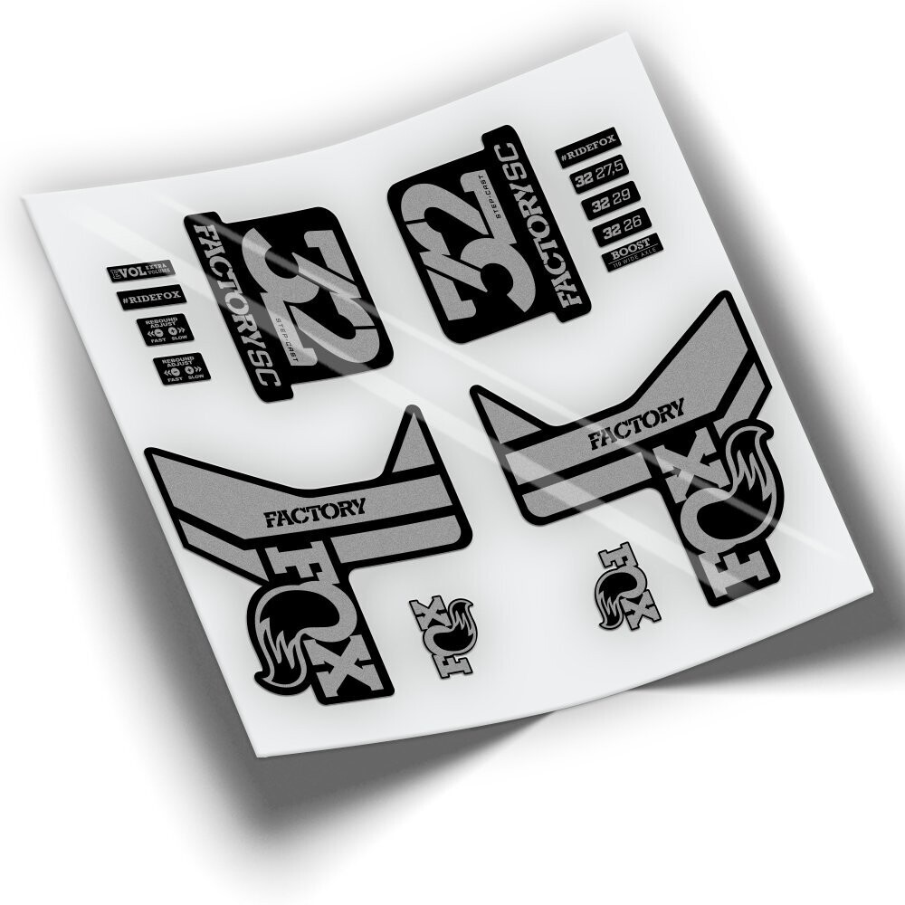 PEGATINAS FOX 32 FACTORY SC SERIES WP238