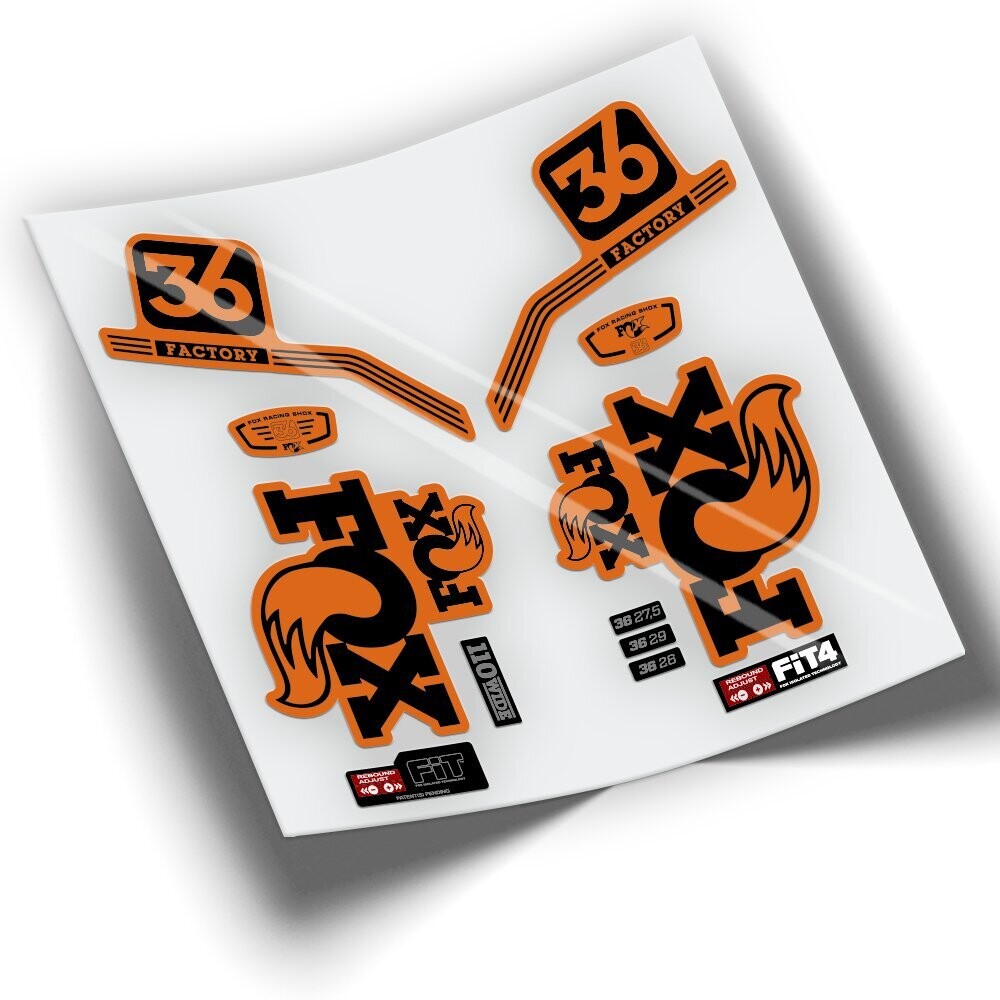 PEGATINAS FOX 36 PRO ISSUE SERIES WP236