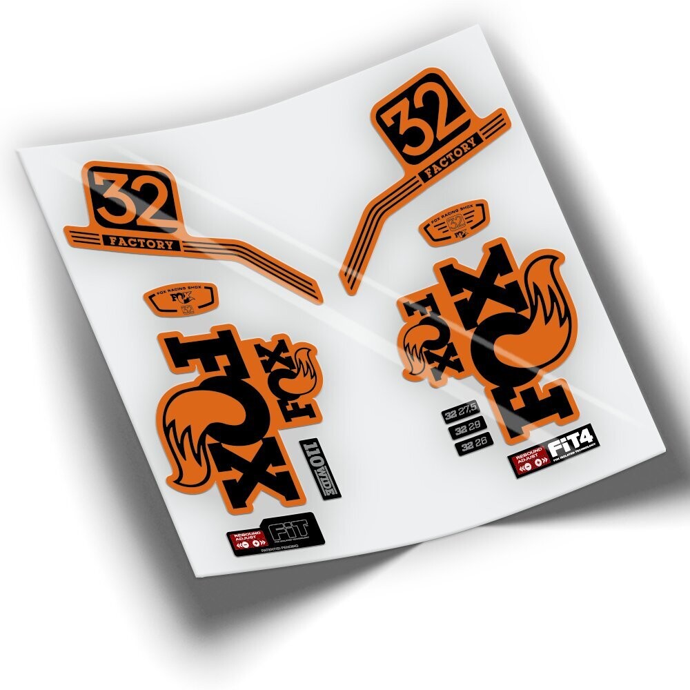 PEGATINAS FOX 32 PRO ISSUE SERIES WP234