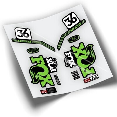PEGATINAS FOX 36 PRO ISSUE SERIES WP227 PEGATINAS FOX 36 PRO ISSUE SERIES WP227
