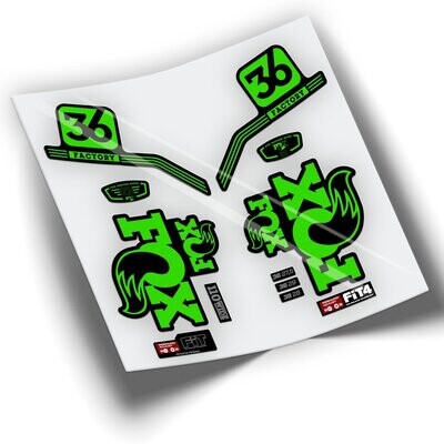 PEGATINAS FOX 36 PRO ISSUE SERIES WP225 PEGATINAS FOX 36 PRO ISSUE SERIES WP225