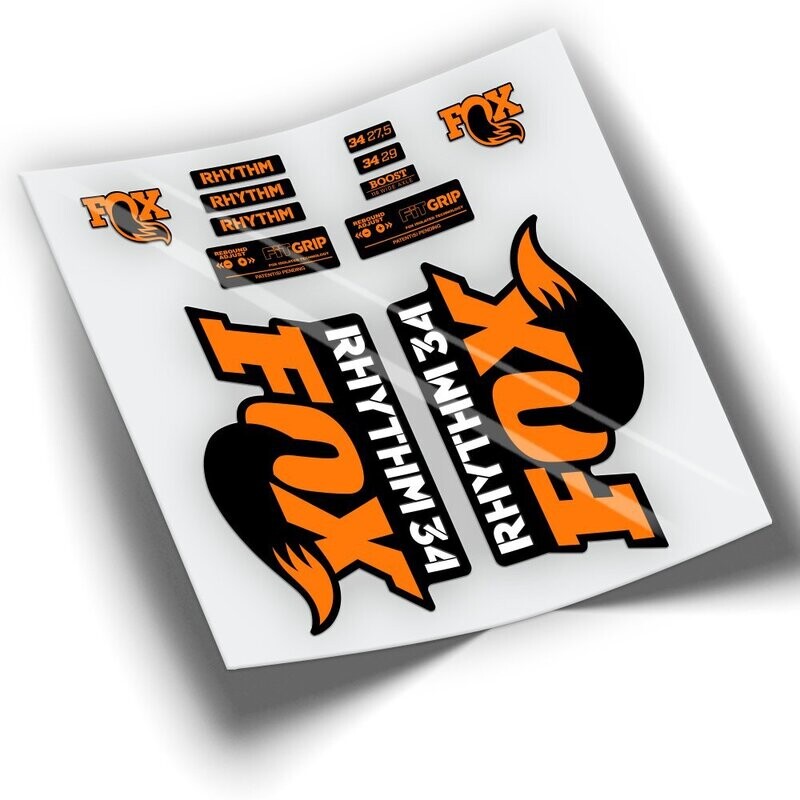 PEGATINAS FOX 34 RHYTHM SERIE 2018 WP221