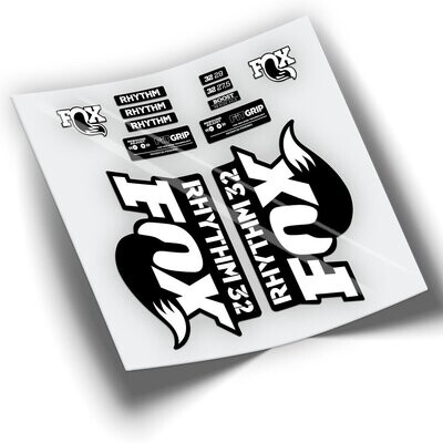 PEGATINAS FOX 32 RHYTHM SERIE 2018 WP218 PEGATINAS FOX 32 RHYTHM SERIE 2018 WP218