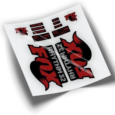 PEGATINAS FOX 32 RHYTHM SERIE 2018 WP217 PEGATINAS FOX 32 RHYTHM SERIE 2018 WP217