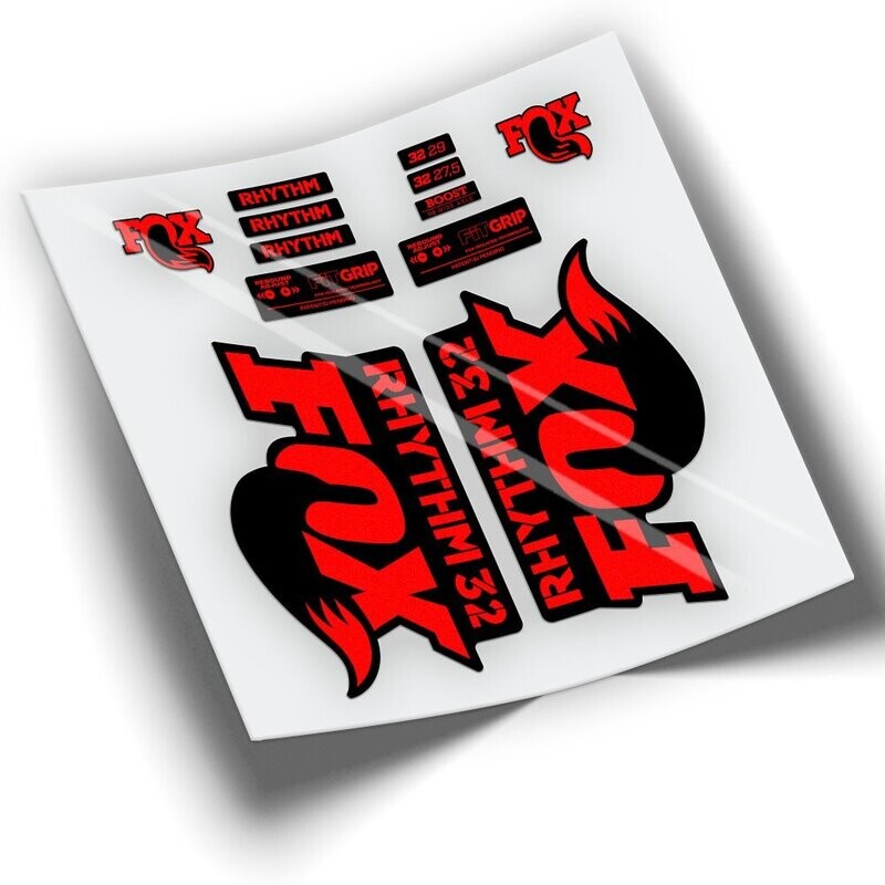PEGATINAS FOX 32 RHYTHM SERIE 2018 WP216