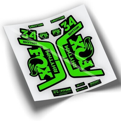 PEGATINAS FOX 34 RHYTHM SERIE 2019 WP213