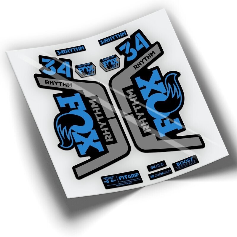 PEGATINAS FOX 34 RHYTHM SERIE 2019 WP212