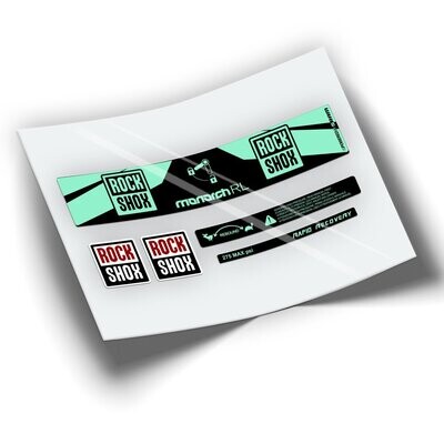 PEGATINAS AMORTIGUADOR ROCKSHOX MONARCH RL WP204 PEGATINAS AMORTIGUADOR ROCKSHOX MONARCH RL WP204