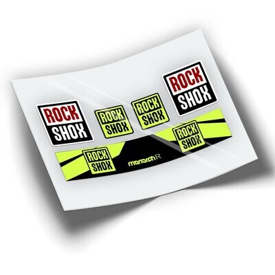 PEGATINAS AMORTIGUADOR ROCKSHOX MONARCH R WP198