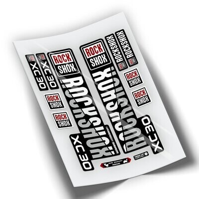 PEGATINAS ROCKSHOX XC 30 2019 WP98