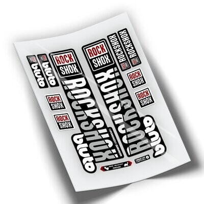 PEGATINAS ROCKSHOX BLUTO 2019 WP100
