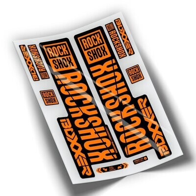 PEGATINAS ROCKSHOX BOXXER 2018 WP67 PEGATINAS ROCKSHOX BOXXER 2018 WP67