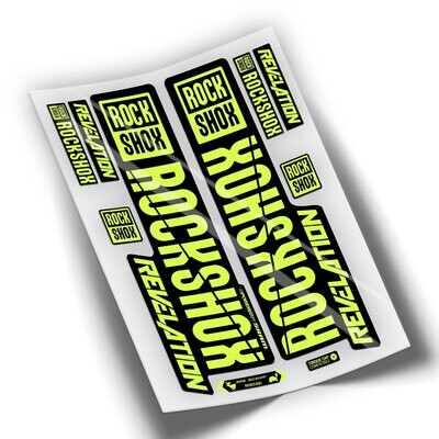 PEGATINAS ROCKSHOX REVELATION 2018 WP63