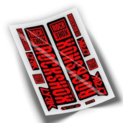 PEGATINAS ROCKSHOX LYRIC COLORES 18 WP62 PEGATINAS ROCKSHOX LYRIC COLORES 18 WP62