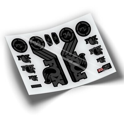 PEGATINAS HORQUILLA FOX 34 2016 WP57 PEGATINAS HORQUILLA FOX 34 2016 WP57