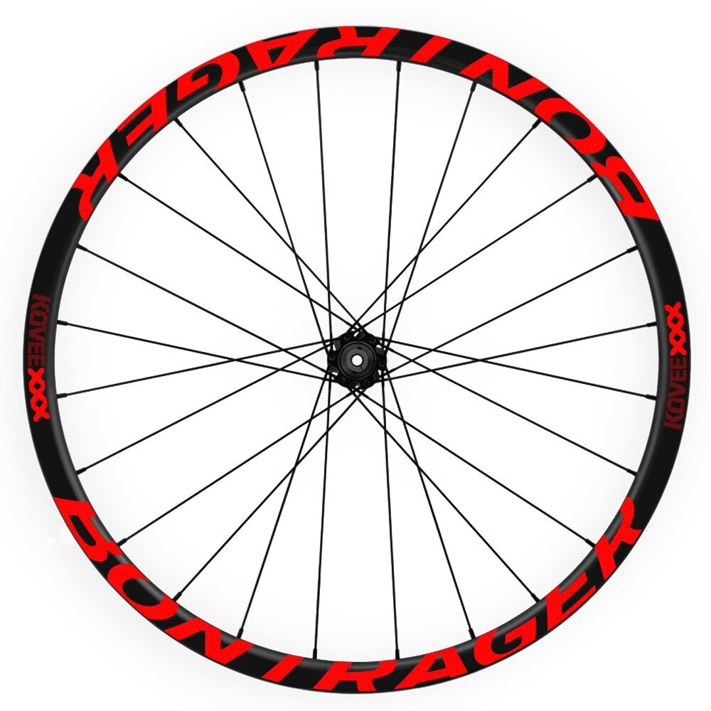 PEGATINAS LLANTAS BONTRAGER KOVEE XXX WH08, COLOR: ROJO FLUOR