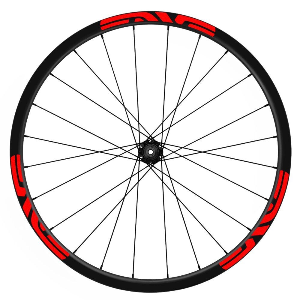PEGATINAS LLANTAS ENVE WH11, COLOR: ROJO FLUOR