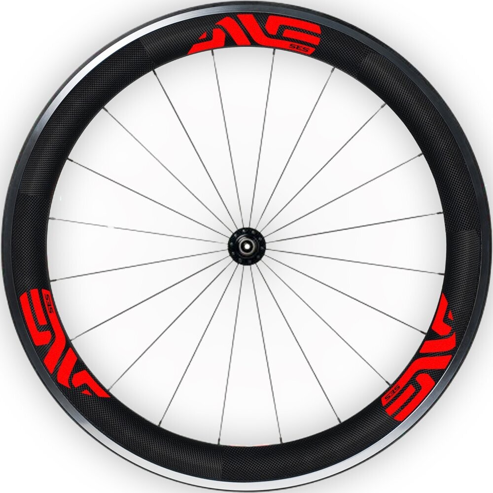PEGATINAS LLANTAS ENVE SES WH15, COLOR: ROJO FLUOR