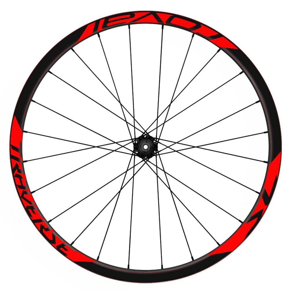 PEGATINAS LLANTAS ROVAL TRAVERSE SL WH24, COLOR: ROJO FLUOR