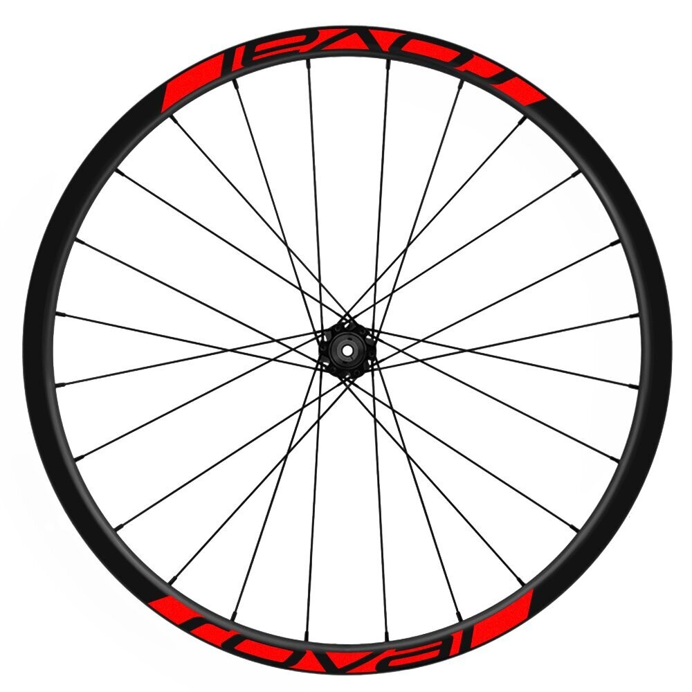 PEGATINAS LLANTAS ROVAL MD.03 WH28, COLOR: ROJO FLUOR