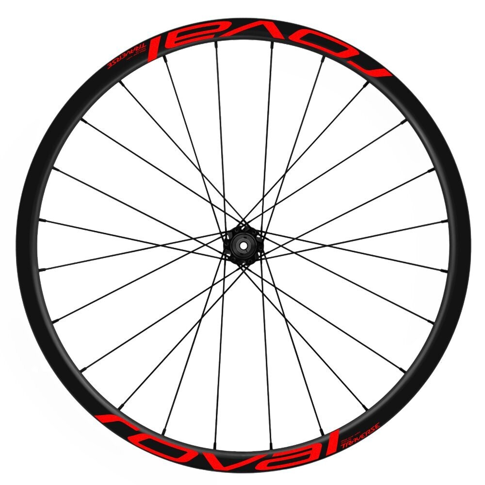 PEGATINAS LLANTAS ROVAL TRAVERSE WH30, COLOR: ROJO FLUOR