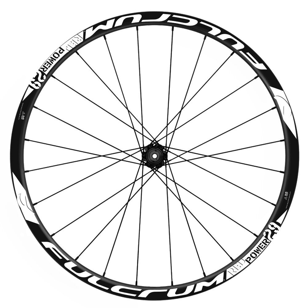 PEGATINAS LLANTAS FULCRUM RED POWER 29 WH34, COLOR: BLANCO