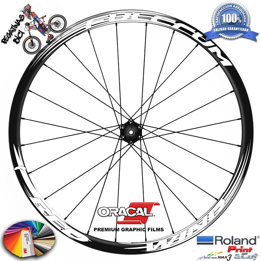 PEGATINAS LLANTAS FULCRUM RED WIND WH48, COLOR: BLANCO
