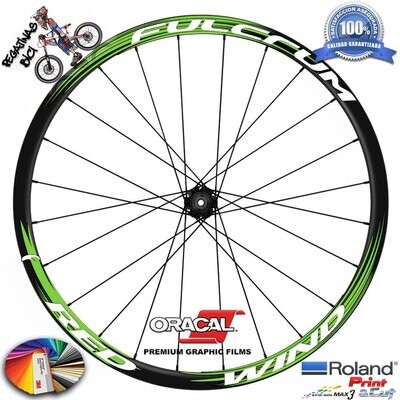 PEGATINAS LLANTAS FULCRUM RED WIND WH48